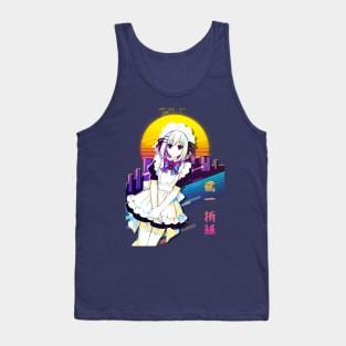 Date A Live Origami Tobiichi Tank Top